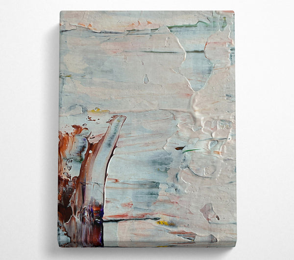  A Canvas Print of Silver Grey Hues Canvas Wall Art