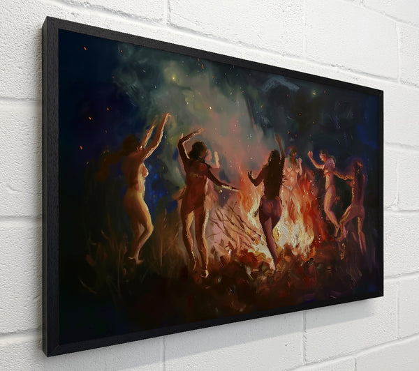 Crimson Bonfire Dance