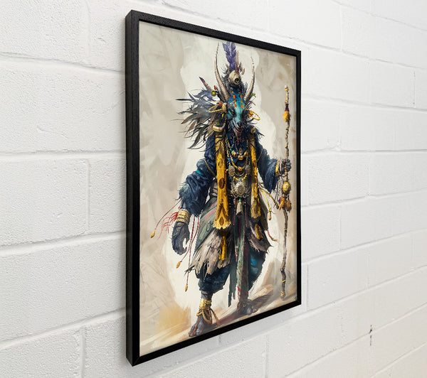 The Blue Shaman'S Staff