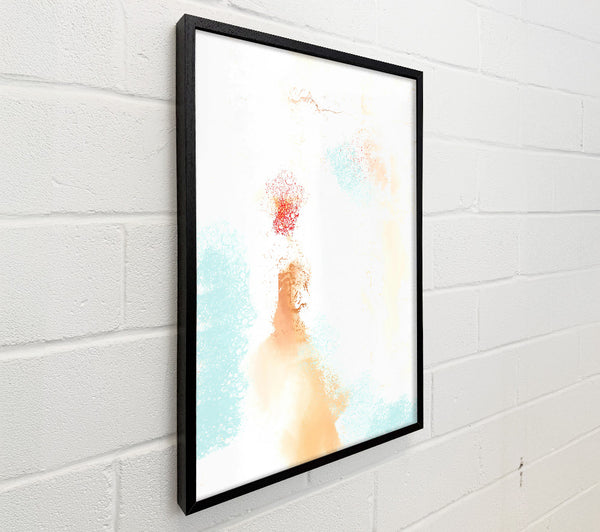Peach And Aqua Dreams