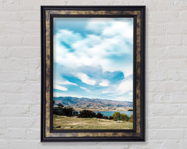 Big Sky Landscape Framed Print