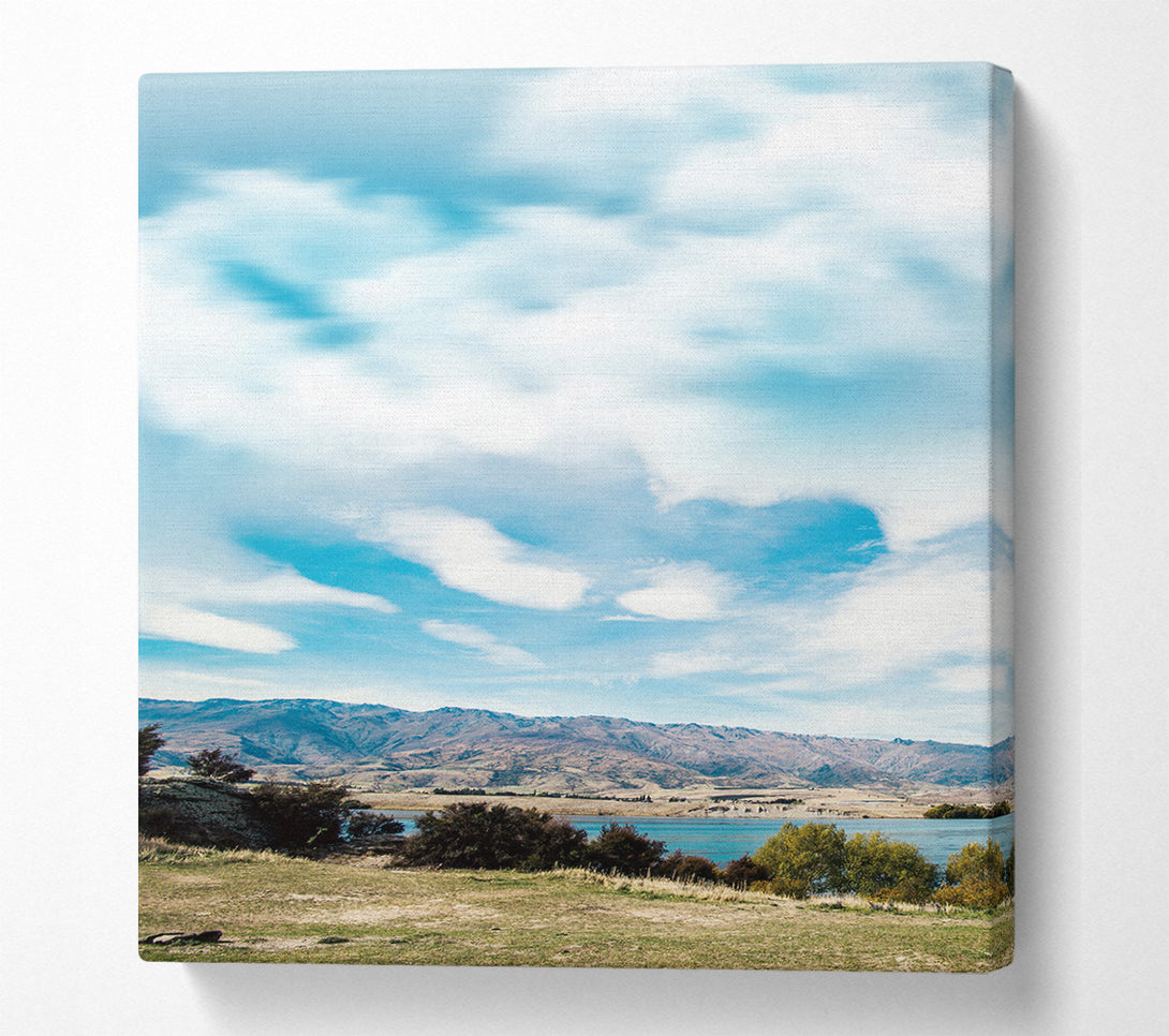  A Canvas Print of Big Sky Landscape Canvas Wall Art