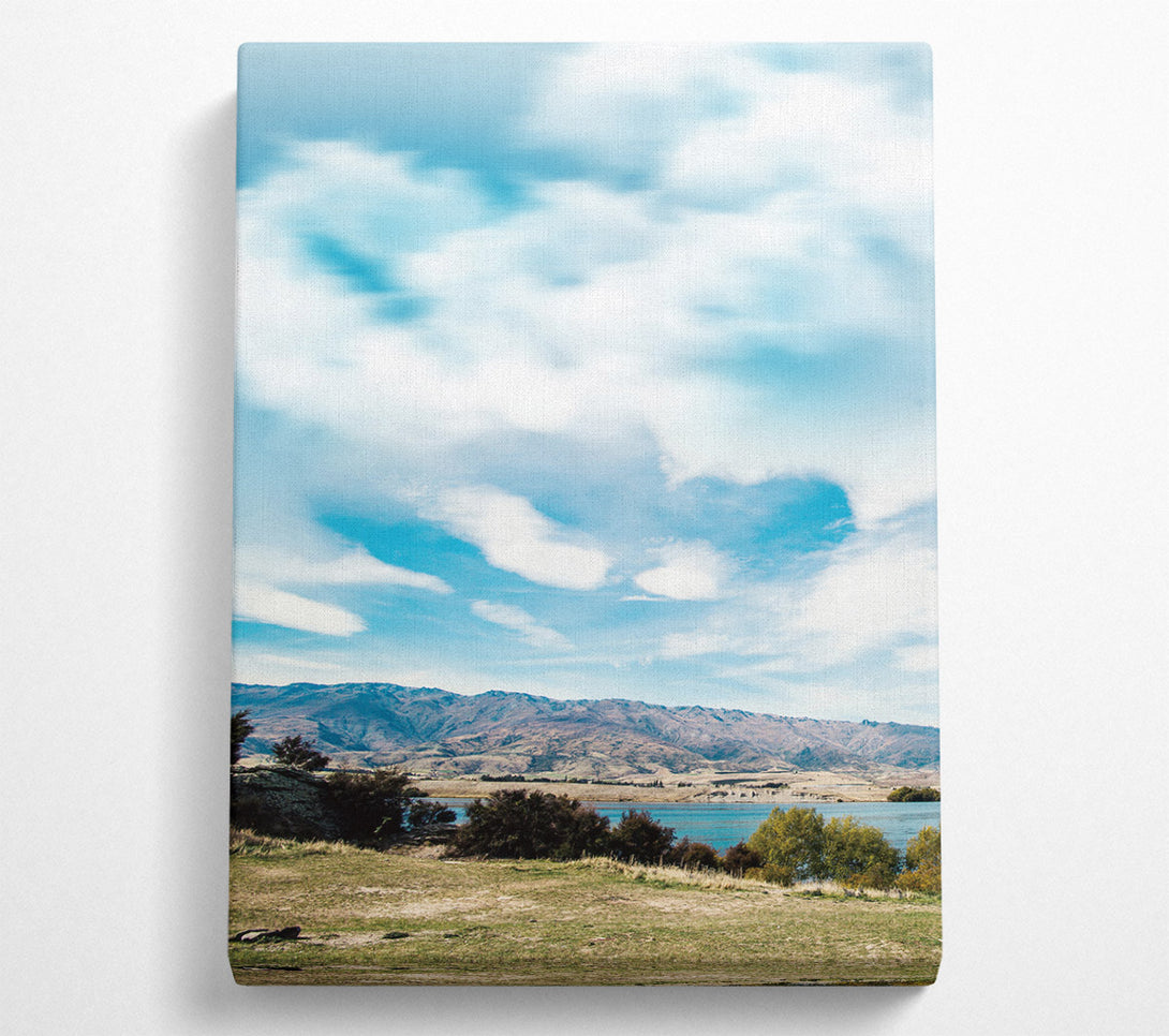  A Canvas Print of Big Sky Landscape Canvas Wall Art