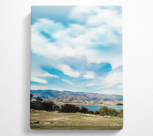  A Canvas Print of Big Sky Landscape Canvas Wall Art