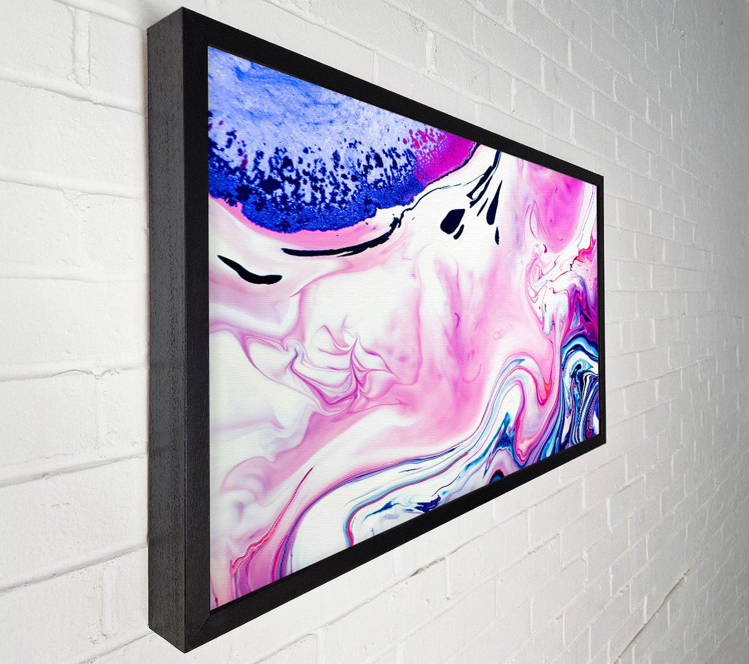  A Canvas Print of Pink Swirl Symphony Canvas Wall Art