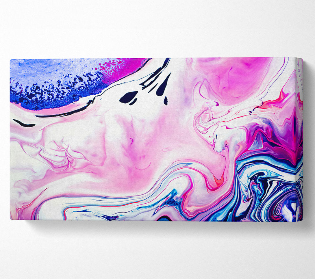  A Canvas Print of Pink Swirl Symphony Canvas Wall Art