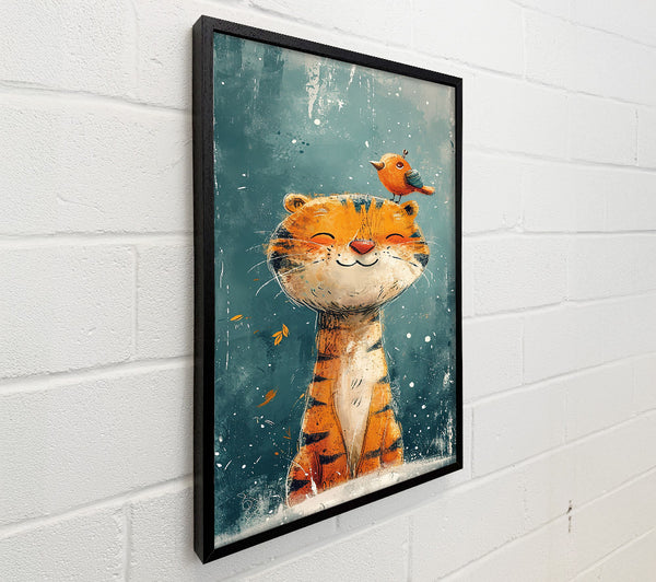 Orange Tiger'S Friend