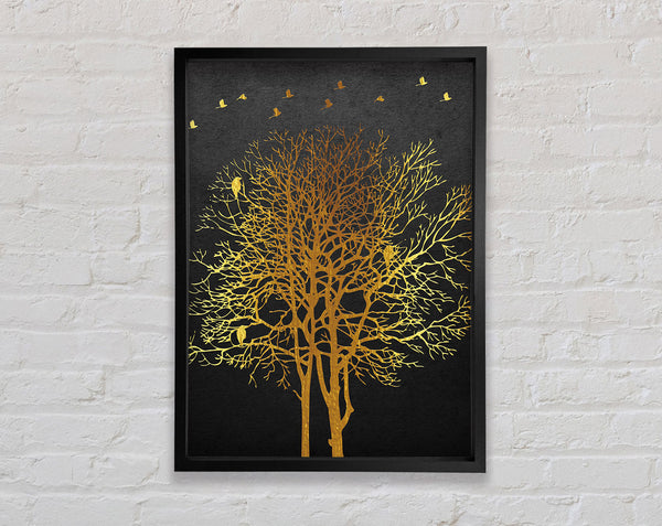 Big Tree Bird Framed Print