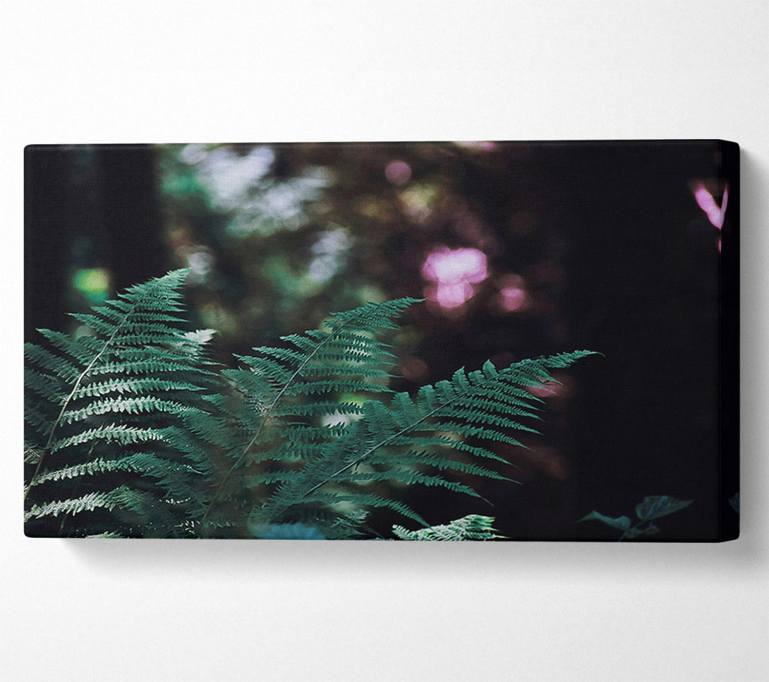  A Canvas Print of Emerald Fern Whisper Canvas Wall Art