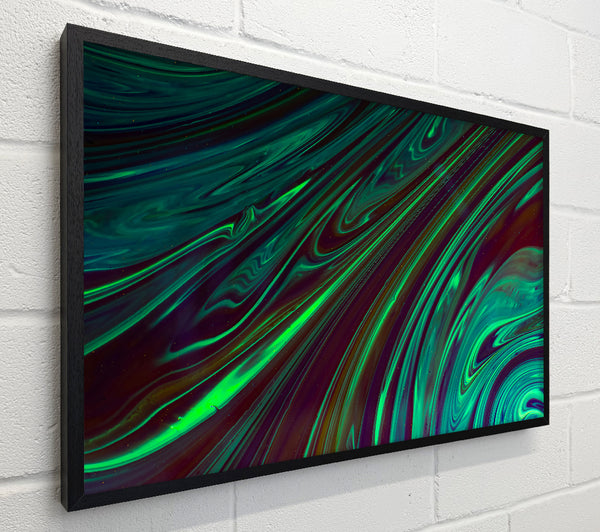 Emerald Swirls Of Night