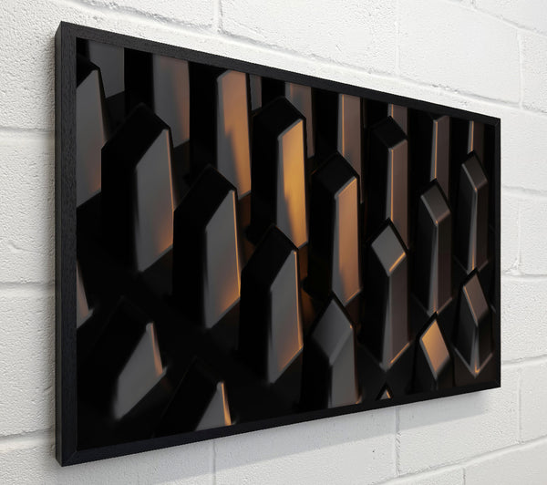 Bronze Geometric Forms