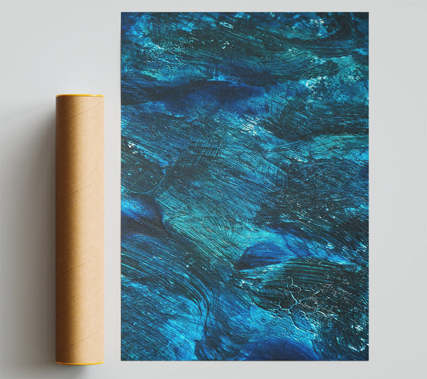 Deep Blue Abyss Giclee Print