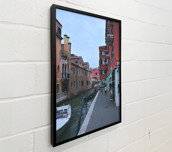 Red Brick Venetian Canal