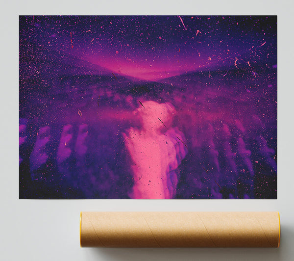 Pink Cosmic Dreamscape Print