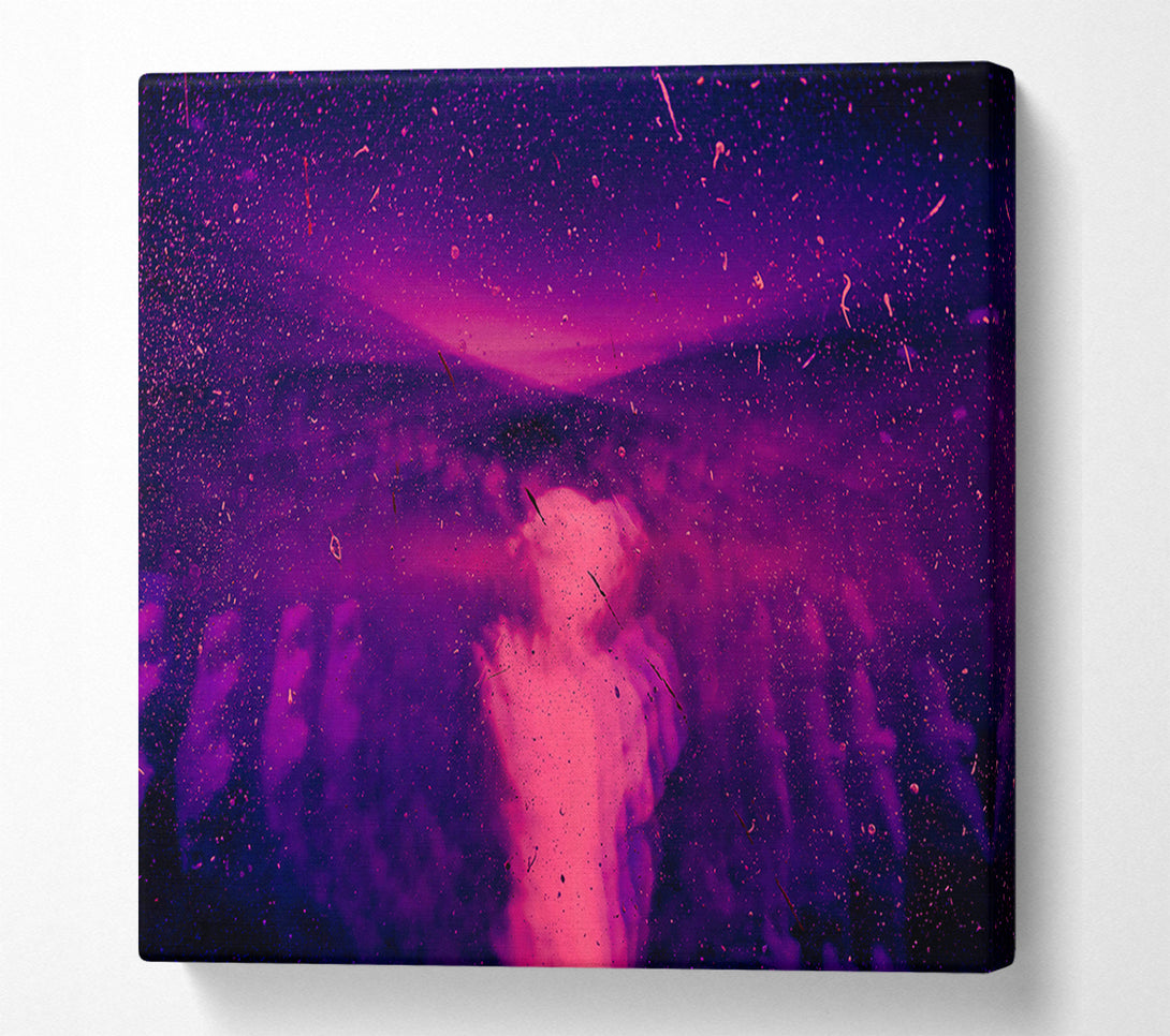  A Canvas Print of Pink Cosmic Dreamscape Canvas Wall Art