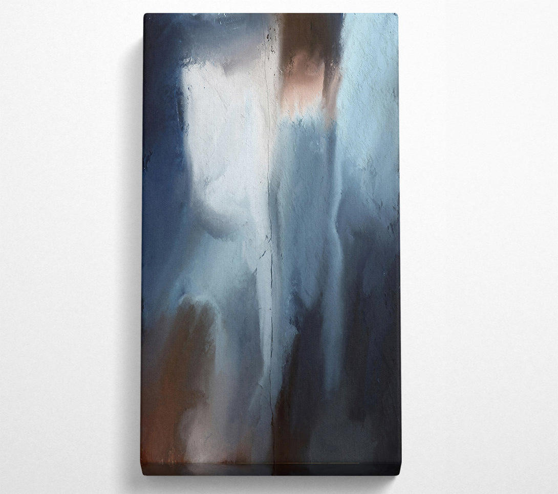  A Canvas Print of The Blue Divide Canvas Print