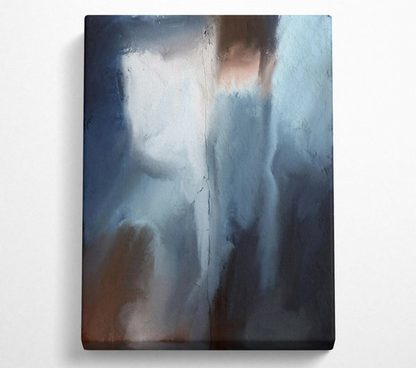  A Canvas Print of The Blue Divide Canvas Print