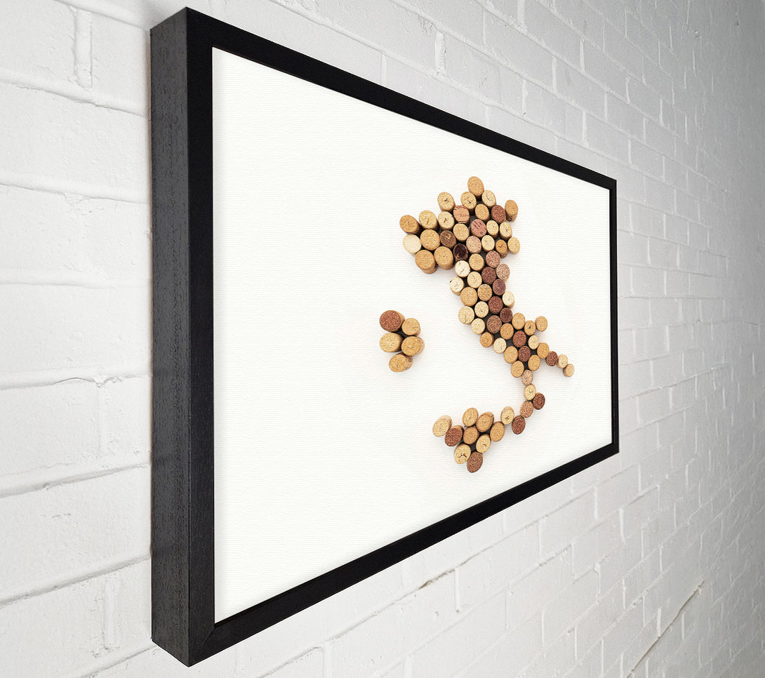  A Canvas Print of Cork And Brown Italy Canvas Wall Art