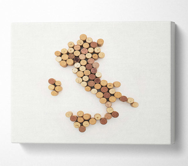  A Canvas Print of Cork And Brown Italy Canvas Wall Art