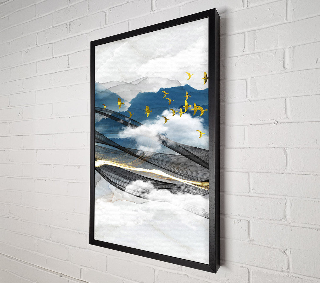  A Canvas Print of Birds Skies Canvas Art