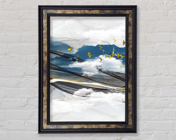 Birds Skies Framed Print