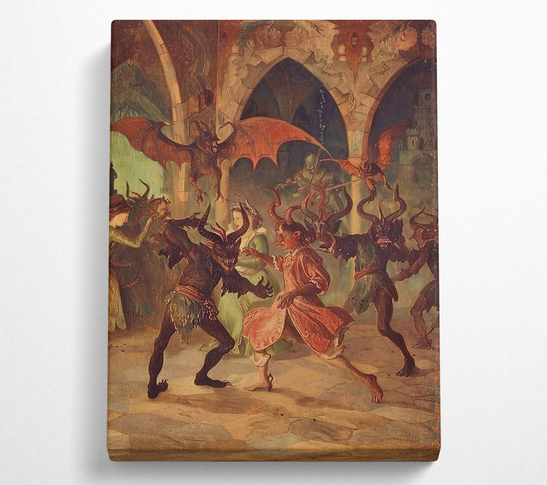  A Canvas Print of Loading... Canvas Print