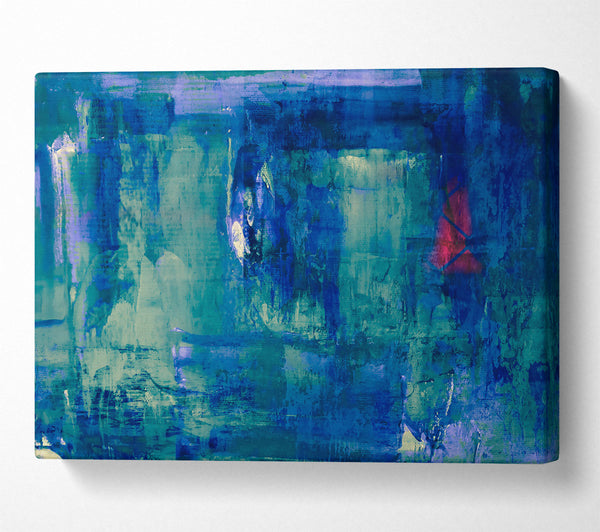  A Canvas Print of Indigo Ocean Dreams Canvas Print