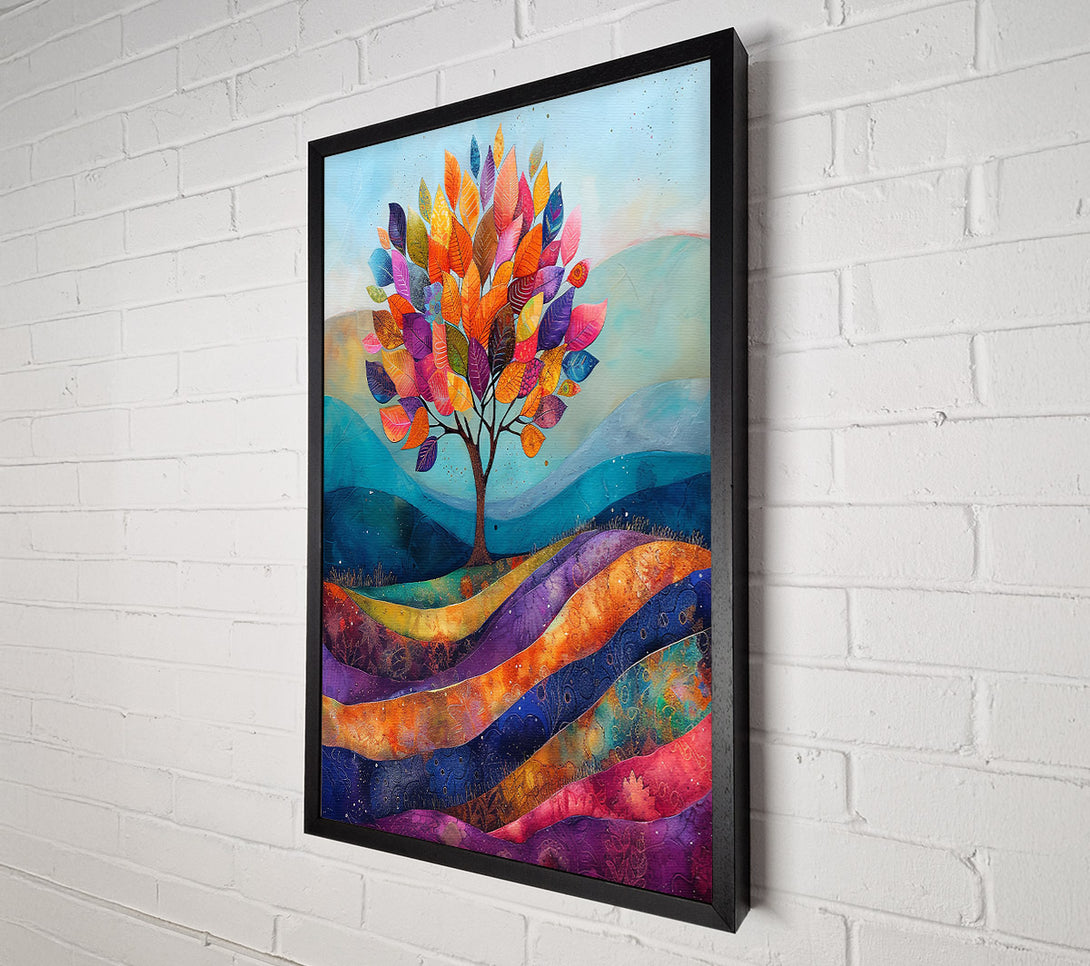  A Canvas Print of Orange Hues Of Hope Canvas Wall Art