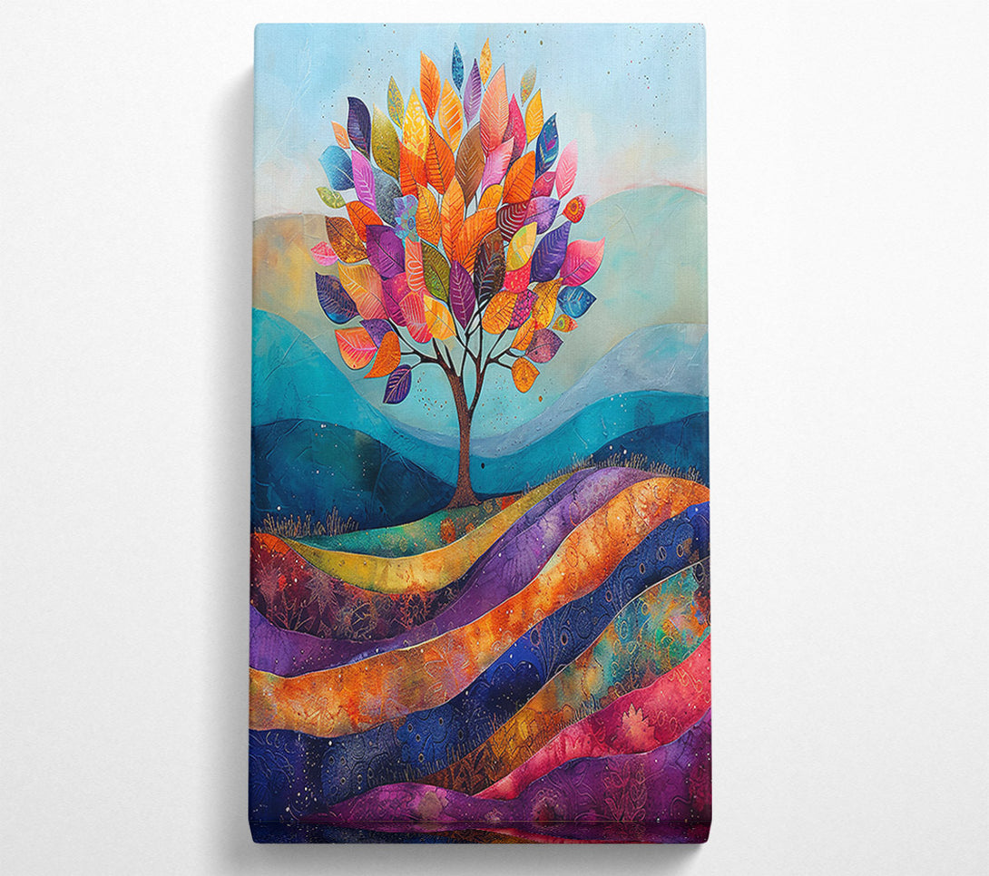  A Canvas Print of Orange Hues Of Hope Canvas Wall Art