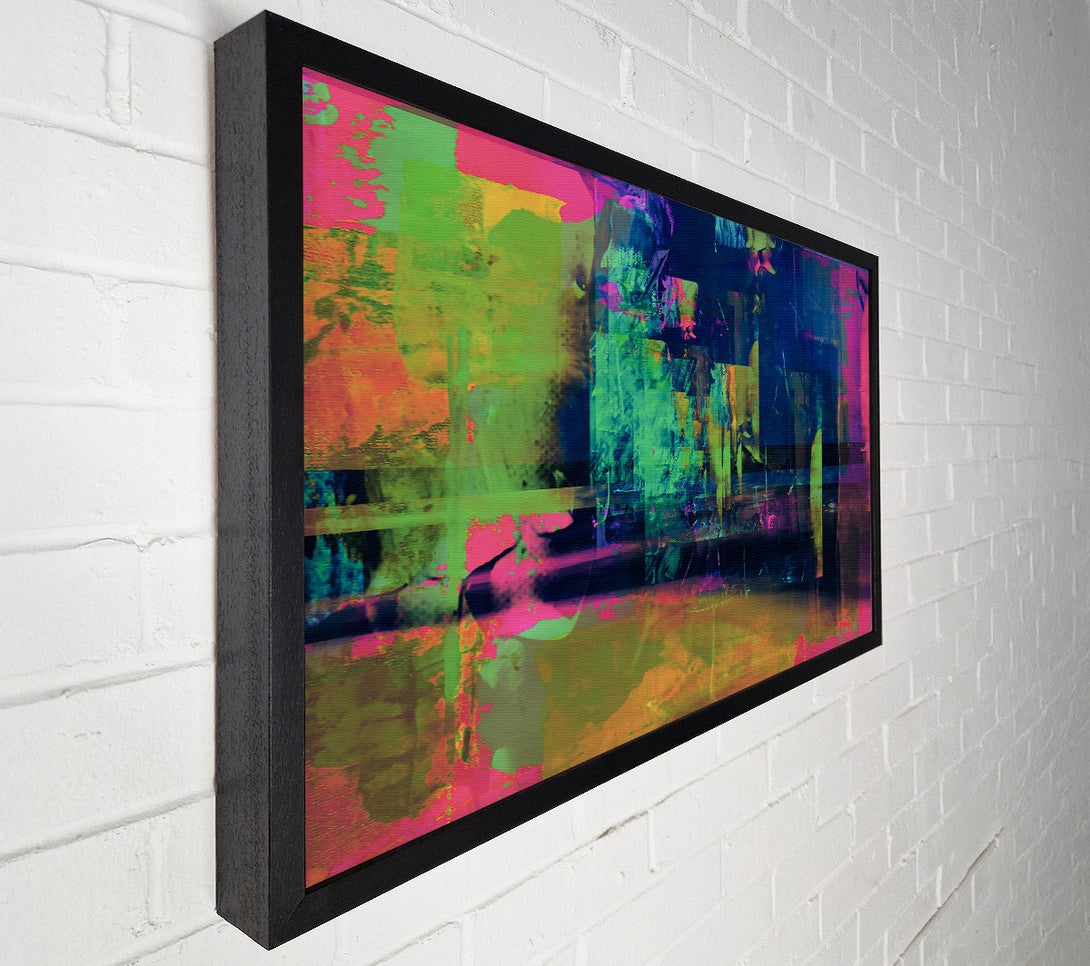  A Canvas Print of Indigo Abstract Dream Canvas Art
