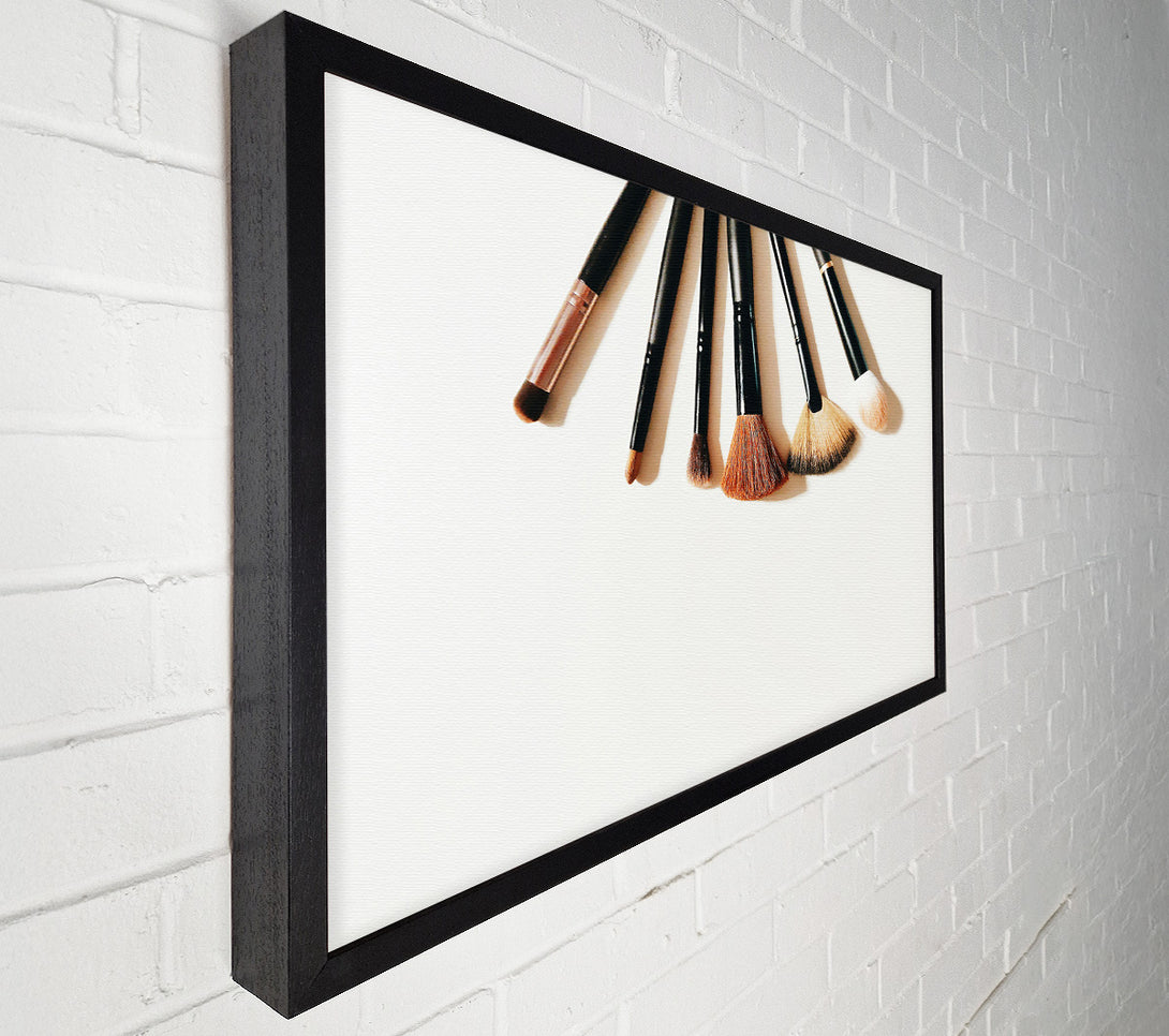  A Canvas Print of Black & Brown Brushes Canvas Art