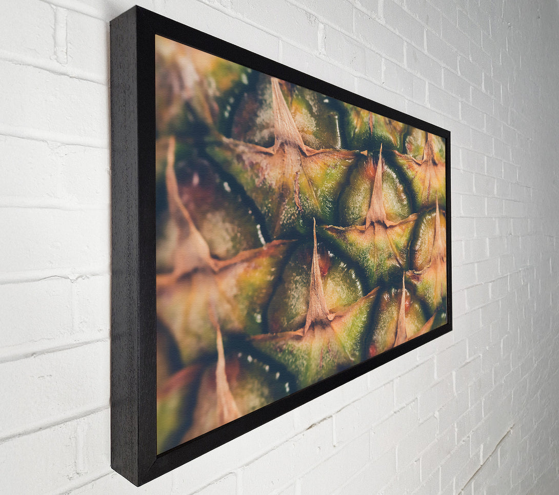  A Canvas Print of Green Pineapple Skin Canvas Art