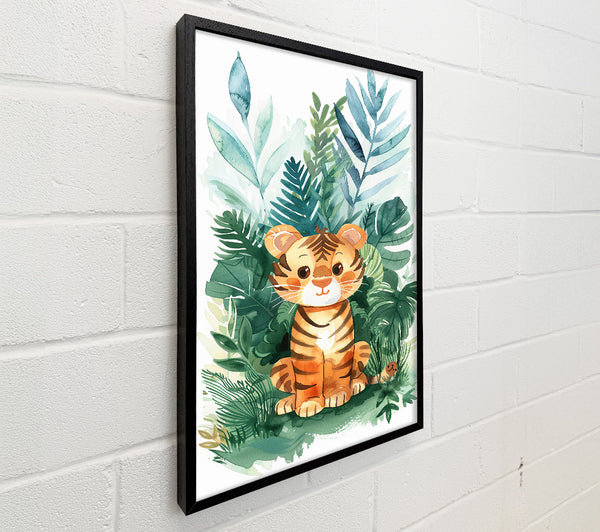 Orange Tiger In Greenery