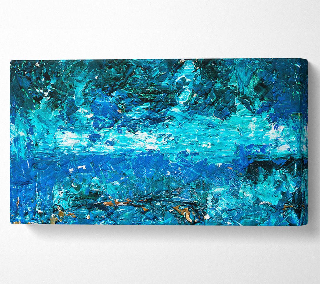  A Canvas Print of Azure Ocean Dreams Canvas Art