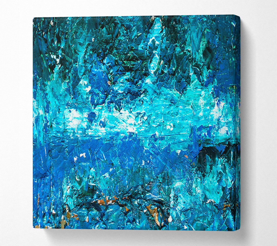  A Canvas Print of Azure Ocean Dreams Canvas Art