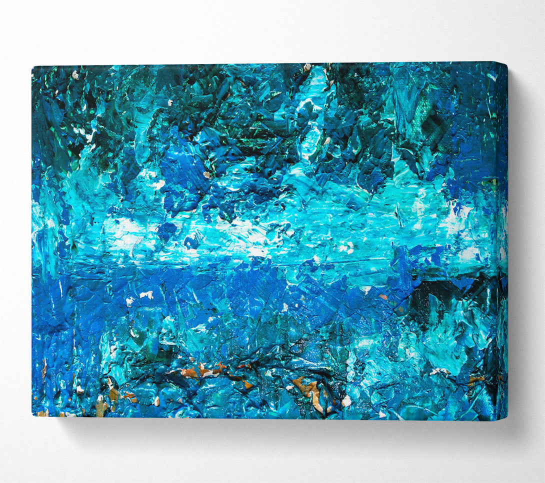  A Canvas Print of Azure Ocean Dreams Canvas Art