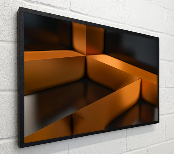 Copper Geometric Reflection
