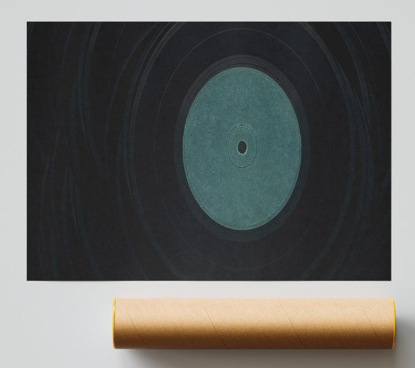 Teal Vinyl Symphony Giclee Print