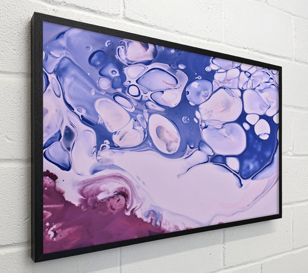 Blue Swirls Of Abstract