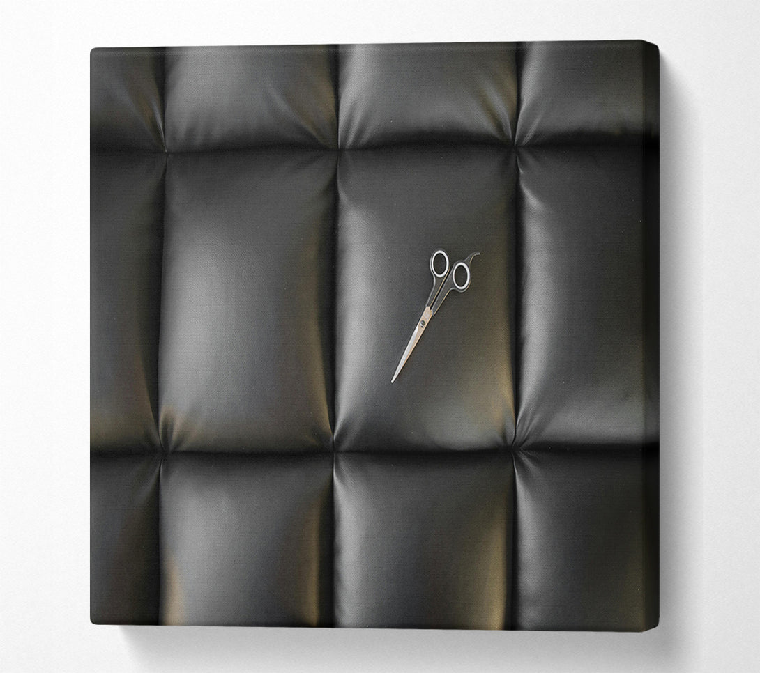  A Canvas Print of Black Leather Scissors Canvas Wall Art