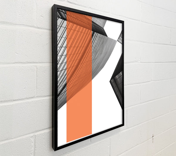 Black Lines  Orange Line