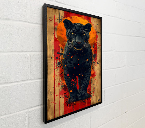 Black Panther Standing