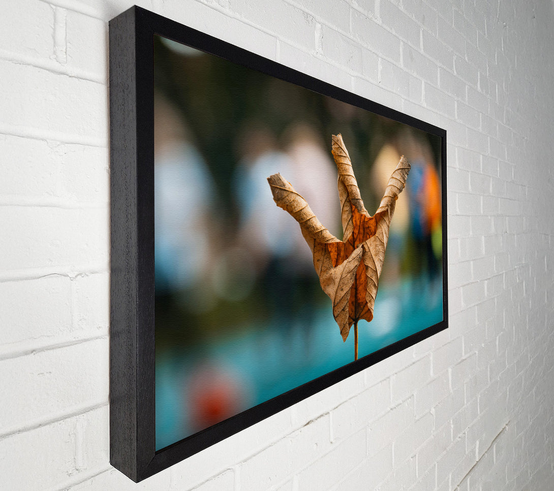  A Canvas Print of The Golden Embrace Canvas Print