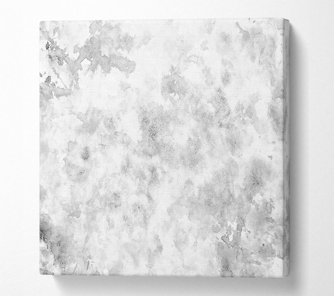  A Canvas Print of Silver Cloud Swirls Canvas Print
