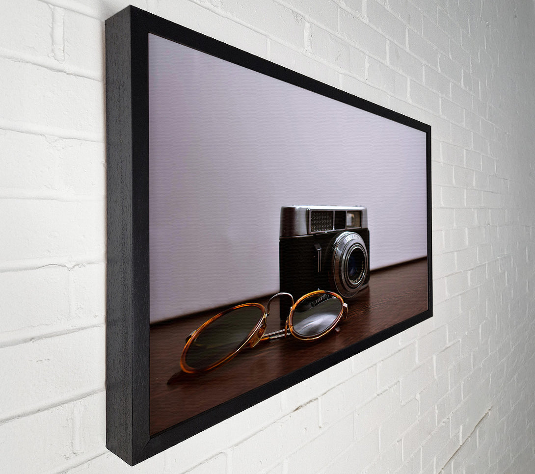  A Canvas Print of Brown Lens Memories Canvas Print