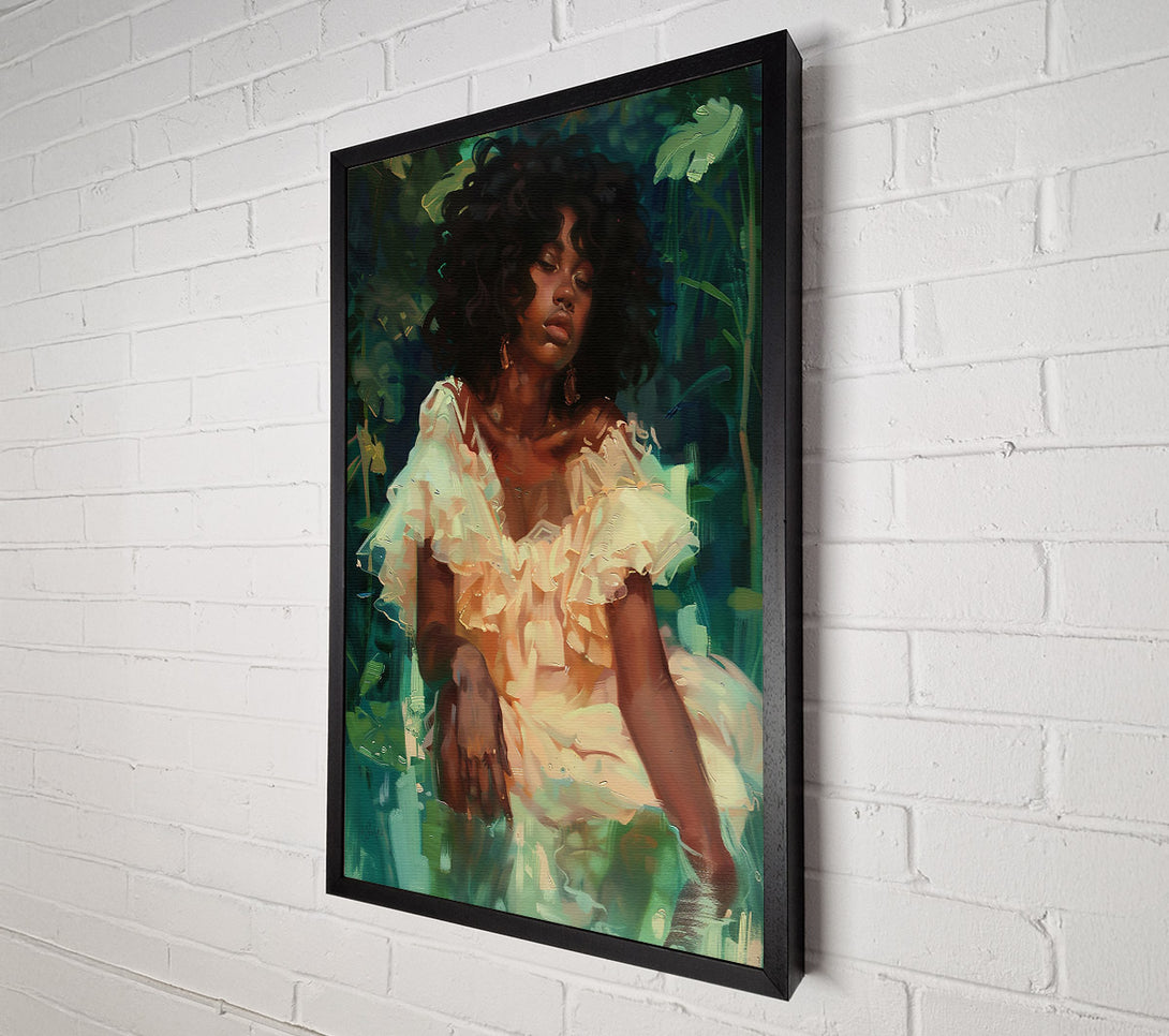  A Canvas Print of Golden Hour Reverie Canvas Wall Art