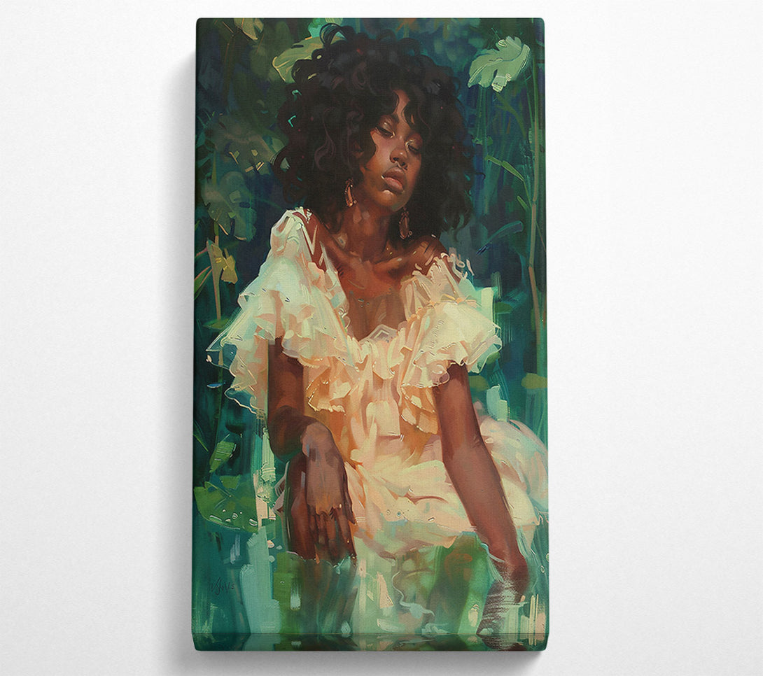  A Canvas Print of Golden Hour Reverie Canvas Wall Art