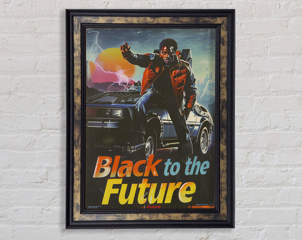 Walnut To The Future Framed Print