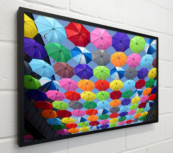 Red Umbrella Canopy