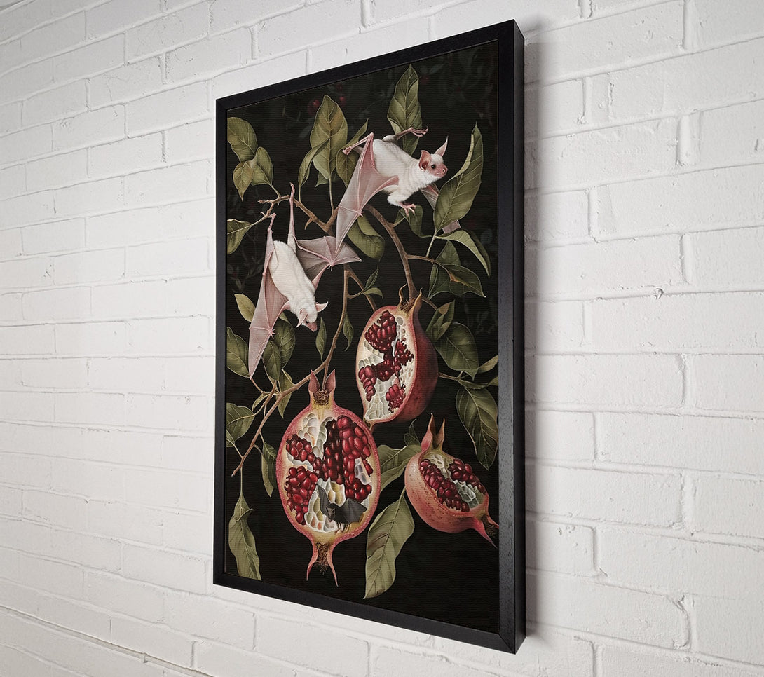  A Canvas Print of Crimson Bat Sanctuary Canvas Print